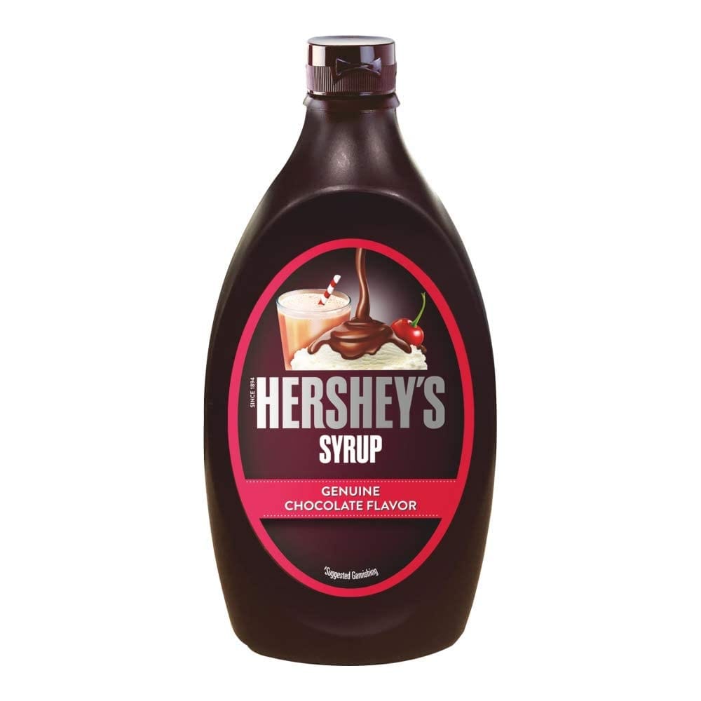 Hershey's Chocolate Flavored Syrup, Delicious Chocolate Flavor, 1.3 Kg Bottle, Liquid