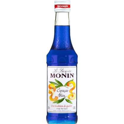 Monin Blue Curacao Bottle, 250 Ml