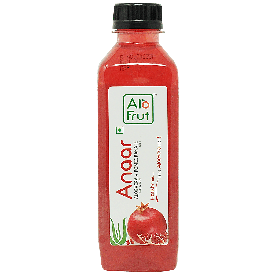 Alo Frut Anaar Juice With Aloe Vera, 300 Ml