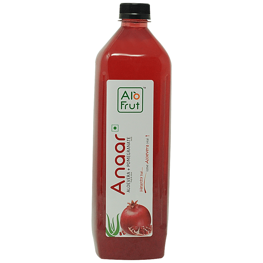 Alo Frut Anaar Juice With Aloe Vera, 1 L