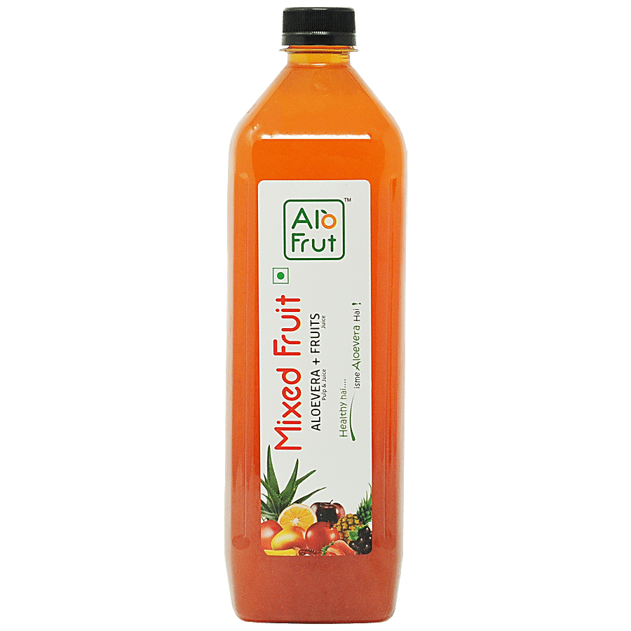 Alo Frut Mixed Fruit Juice With Aloe Vera, 1 L