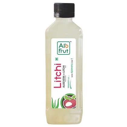 Alo Frut Litchi Juice With Aloe Vera, 300 Ml