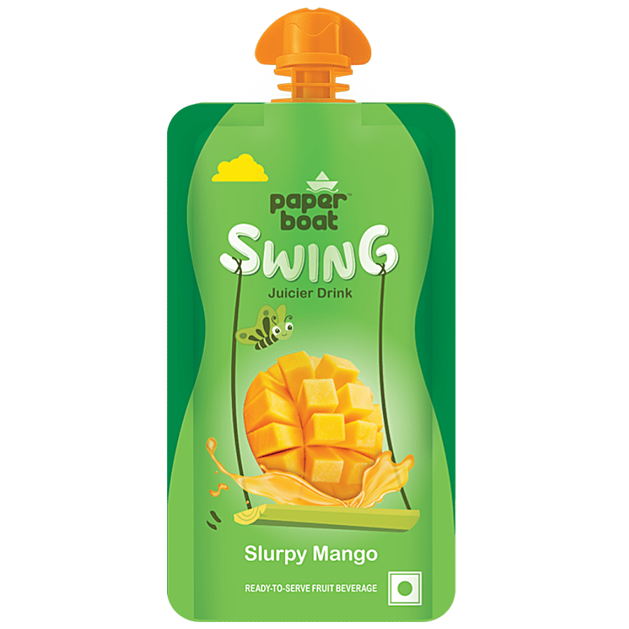 Paper Boat Swing Juicier Drink, Slurpy Mango, 125 Ml