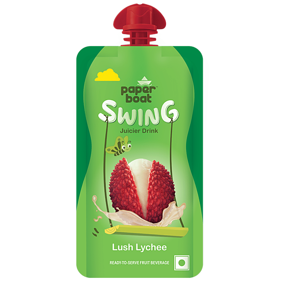 Paper Boat Swing Juicier Drink, Lush Lychee, 125 Ml