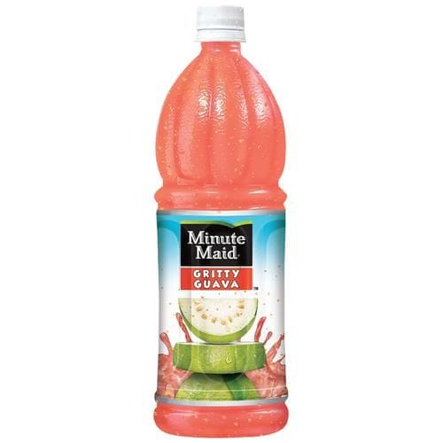 Minute Maid Gritty Guava, Shake 'N' Drink, 1 L