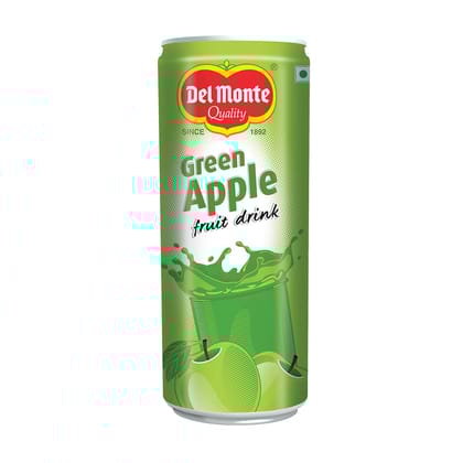 Del Monte Green Apple Fruit Drink, 240Ml