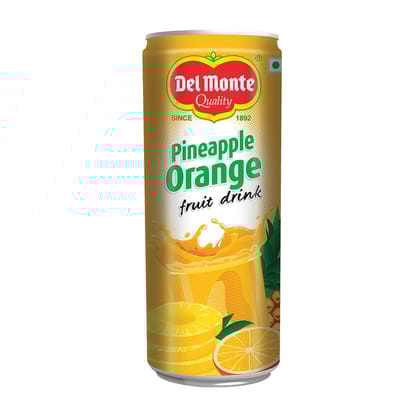 Del Monte Pineapple Orange Fruit Drink, 240Ml
