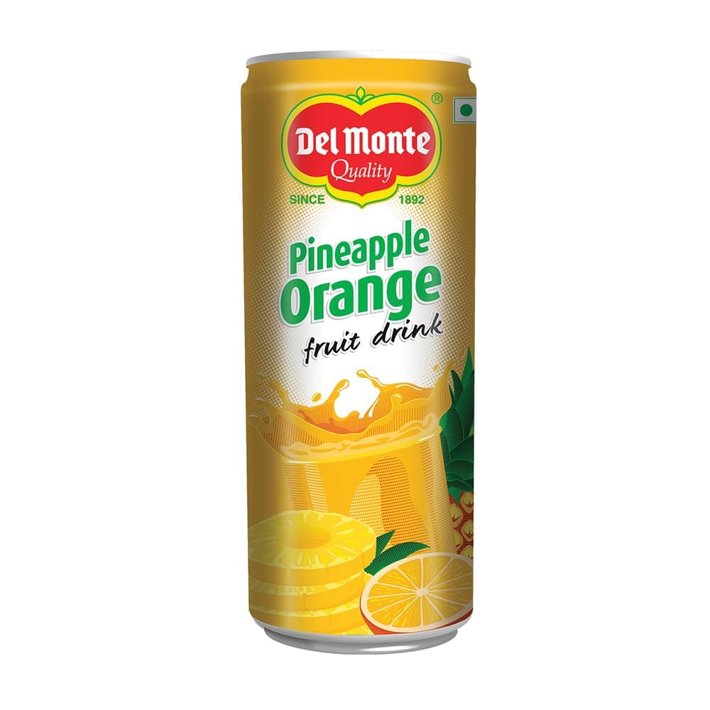 Del Monte Pineapple Orange Fruit Drink, 240Ml