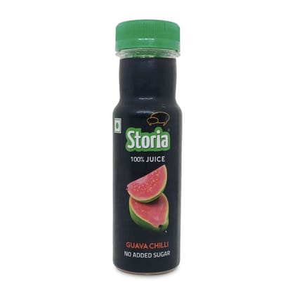 Storia 100% Juice Guava, No Added Sugar, No Added Preservatives, 180Ml