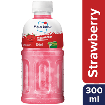 Mogu Mogu Juice, Strawberry, 300 Ml