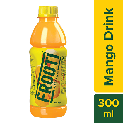 Frooti Drink, Fresh N Juicy Mango, 300 Ml Bottle