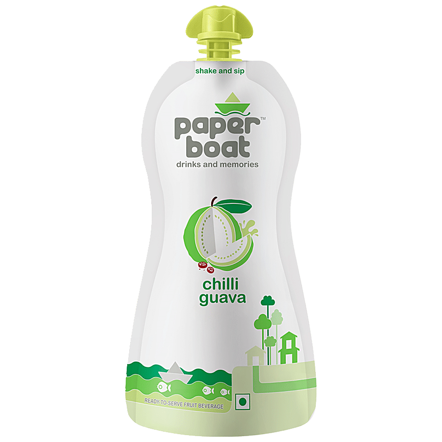 Paper Boat Chilli Guava And Paper Boat Aamras Juice, 200Ml (Pack Of 6)