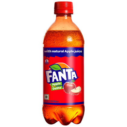 Fanta Apple Delite, Natural Juice, Tempting Taste, Tingling Bubbles, 250 Ml