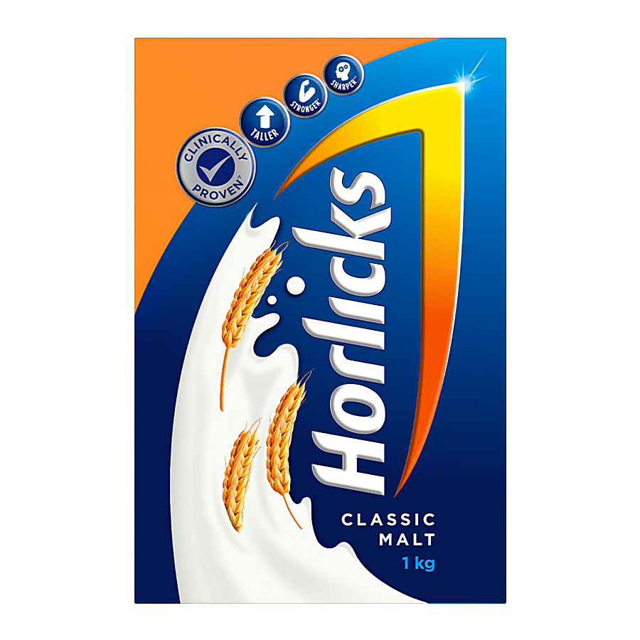 Horlicks Health & Nutrition Drink Refill, 1 Kg Carton