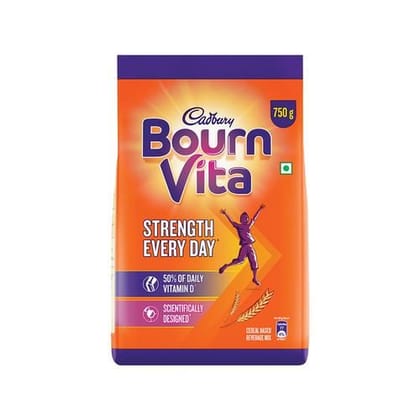 Bournvita Chocolate Health Drink, Bournvita, 750 G Pouch