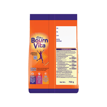 Bournvita Chocolate Health Drink, Bournvita, 750 G Pouch