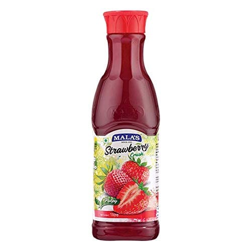 Malas Strawberry Crush, 1000Ml