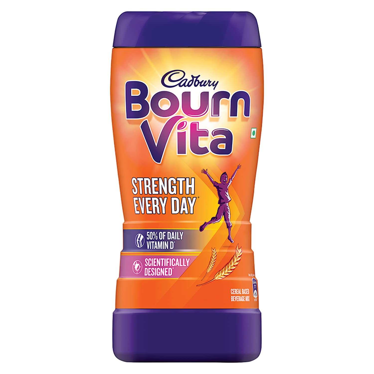 Cadbury Bournvita Chocolate Nutrition Drink, 1 Kg Jar