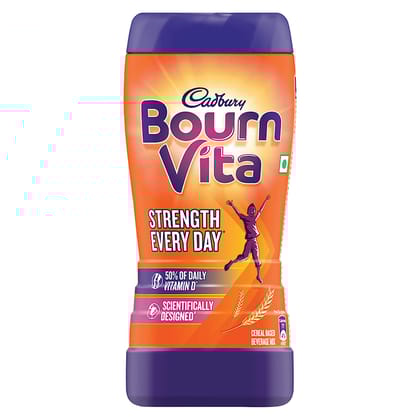 Cadbury Bournvita Chocolate Nutrition Drink, 200 G Jar