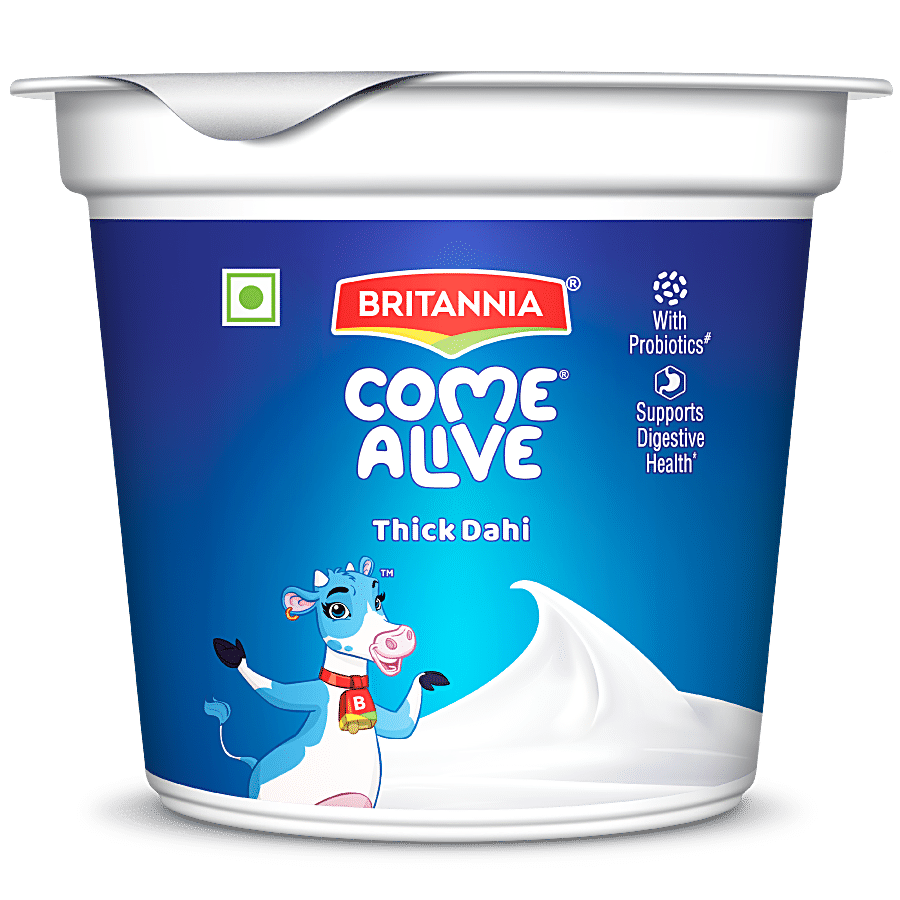 Britannia Come Alive Thick Dahi, 400 G Cup