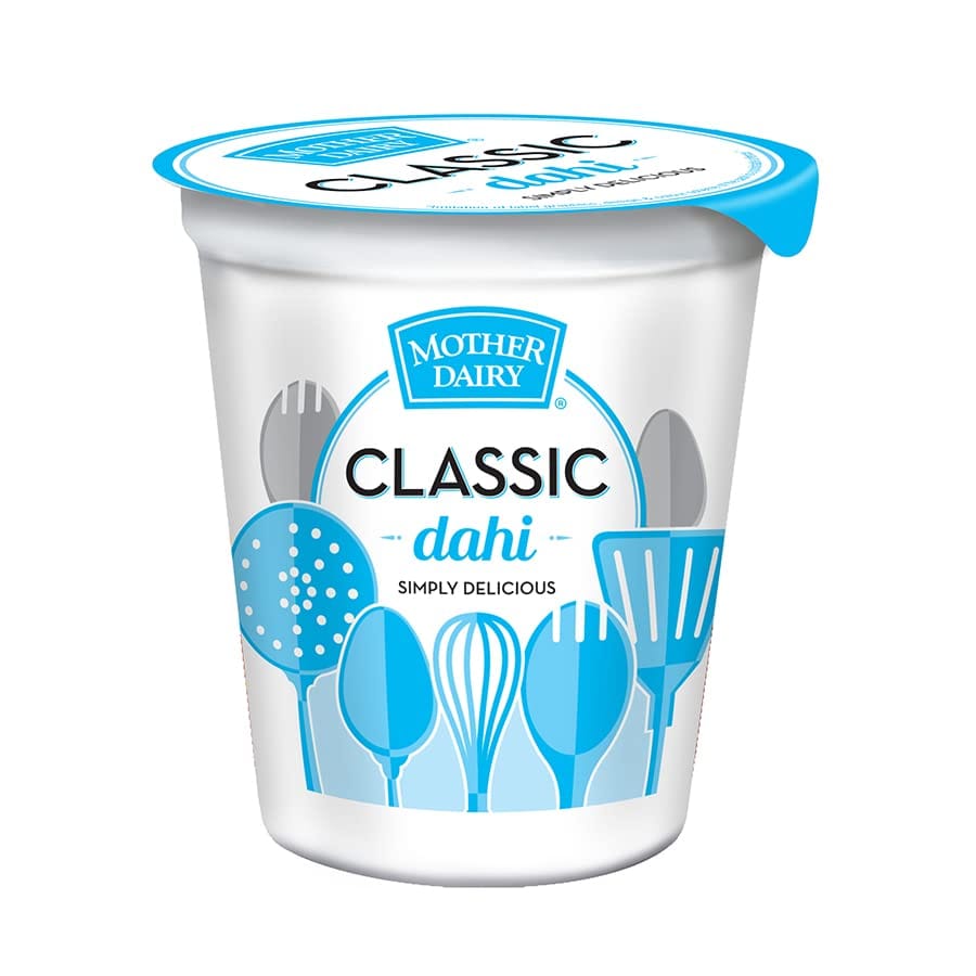 Mother Dairy Classic Curd Cup, 400 Ml