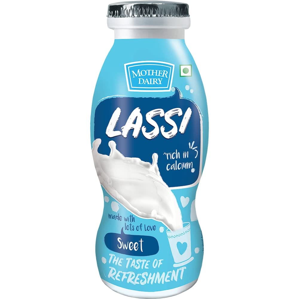 Mother Dairy Lassi Sweet, 180 Ml