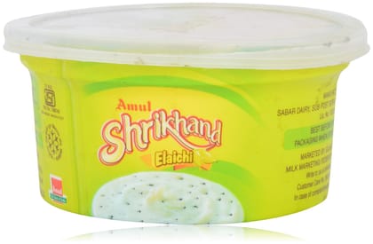 Amul Shrikhand Elaichi, 200 G Cup