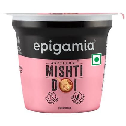 Epigamia Artisanal Mishti Doi, 80 g Cup