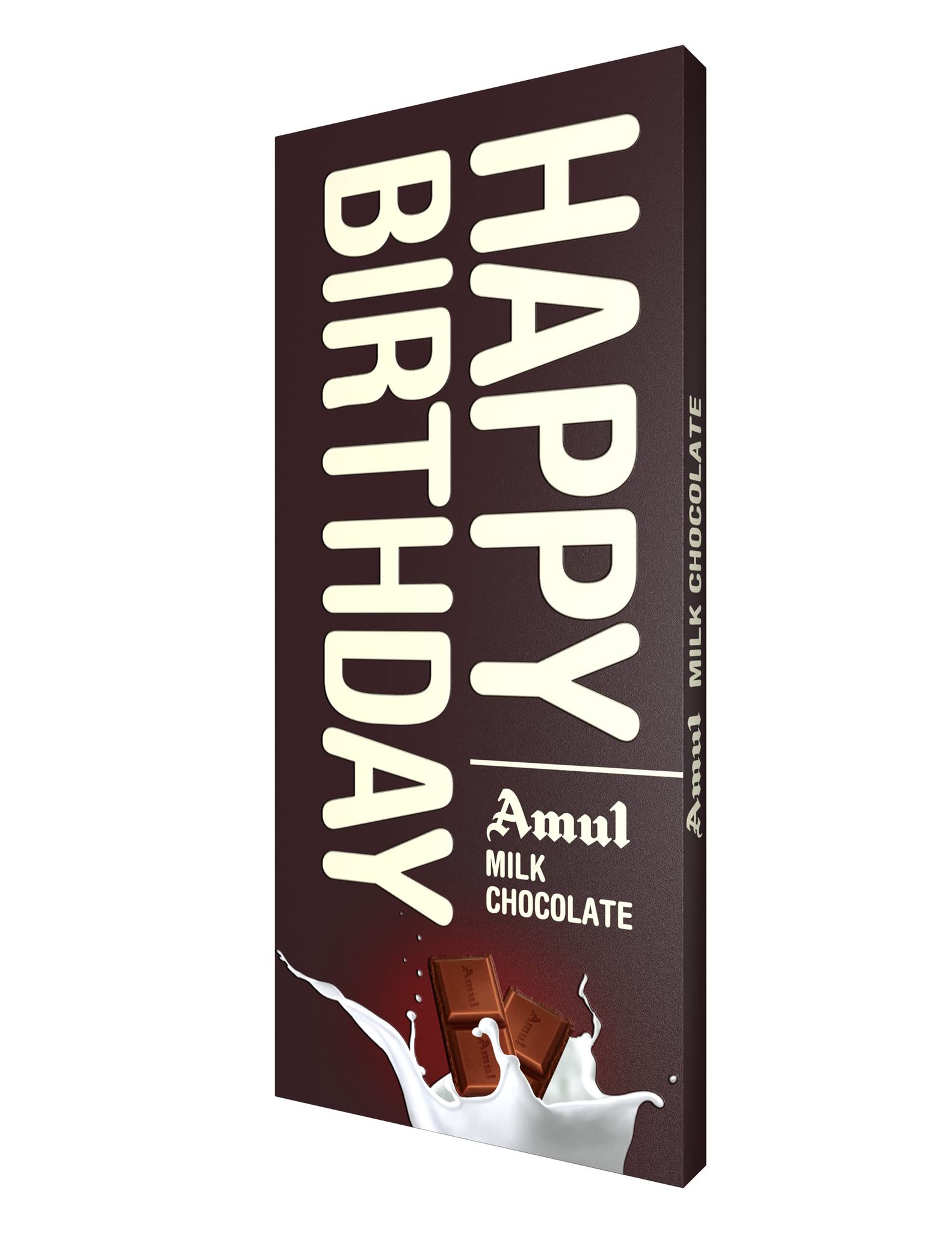 Amul Milk Chocolate, Happy Brithday, 150 G