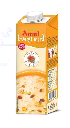Amul Basundi Kesar Elaichi, 250 Ml Tp