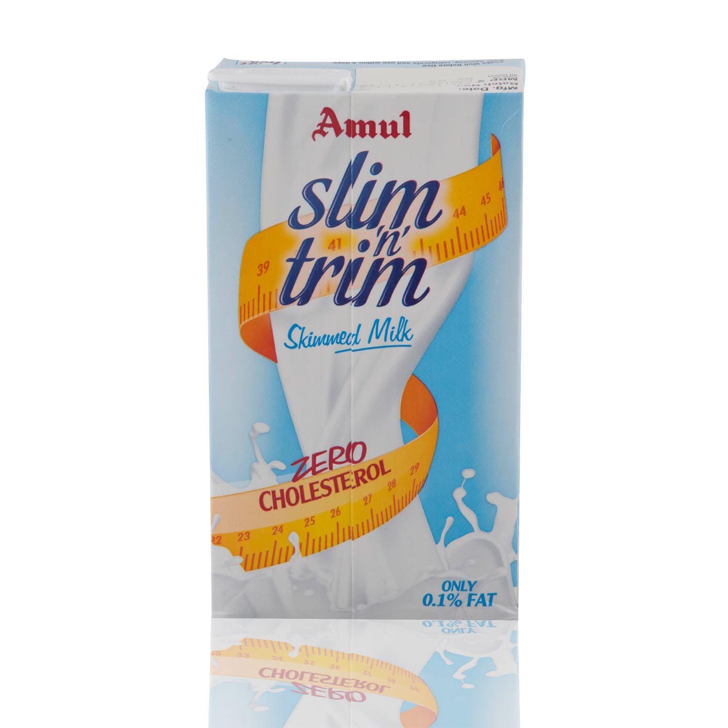 Amul Slim 'N' Trim Skimmed Milk, 1 Litre