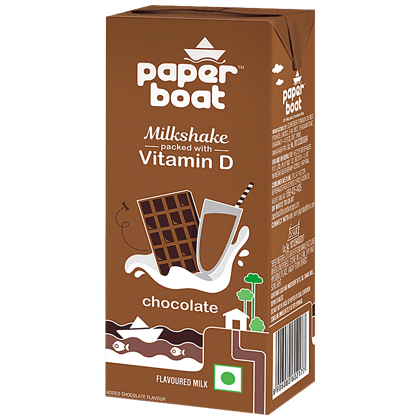 Paper Boat Chocolate Milkshake, 180 Ml Doy