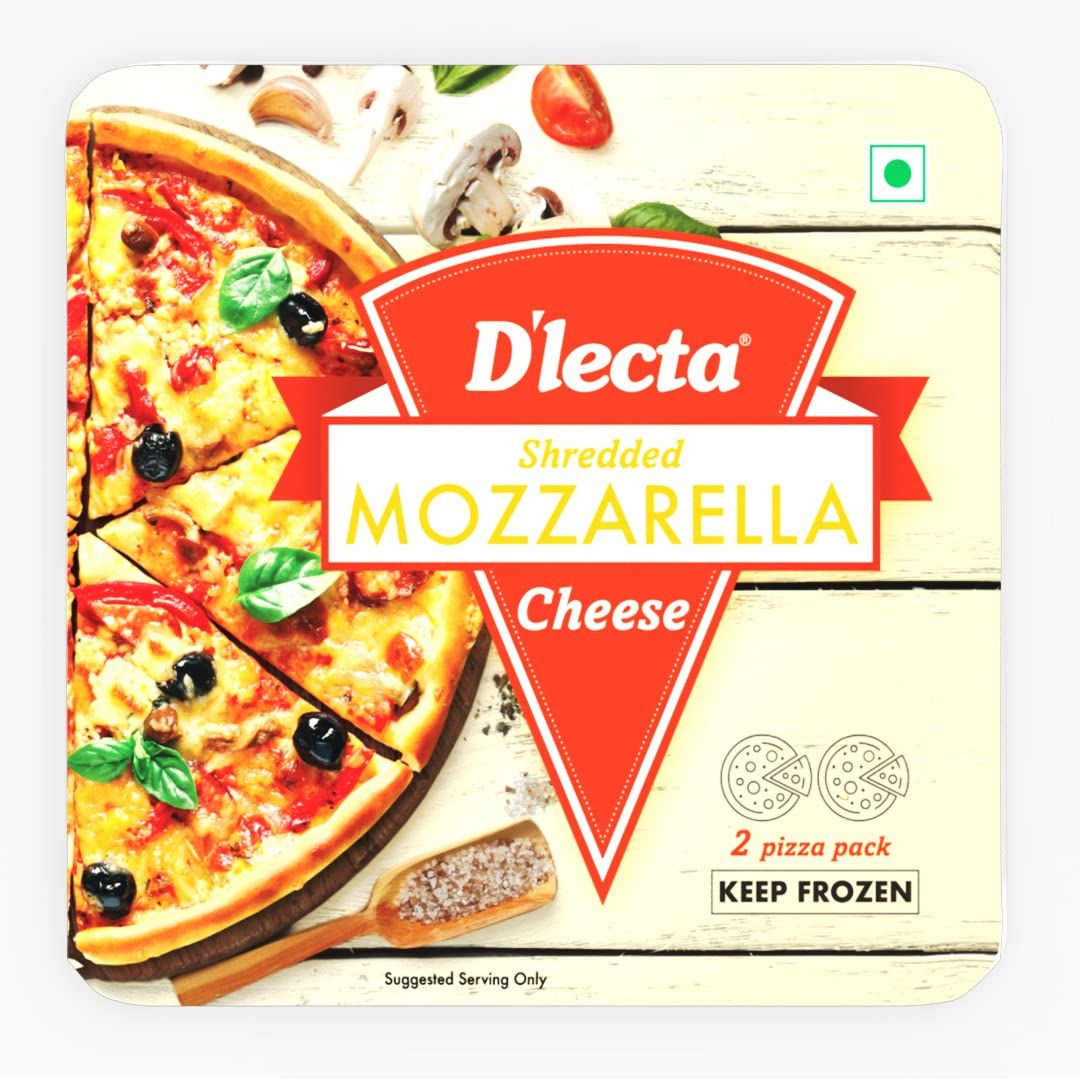 D'Lecta Dlecta Shredded Mozarella Cheese, 140 G