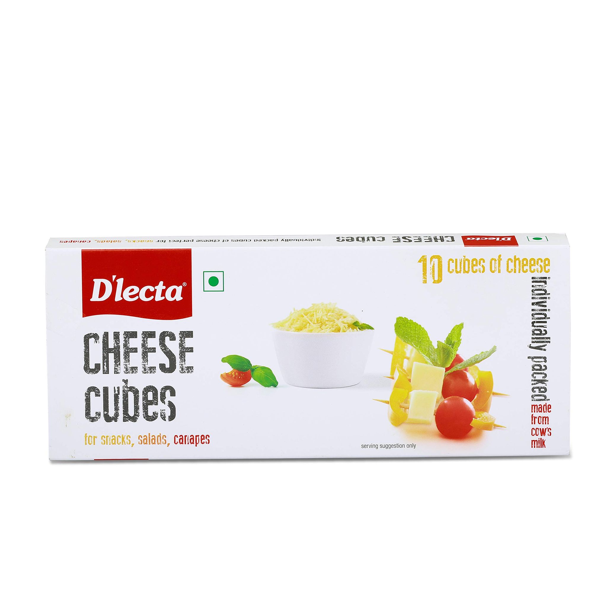 D'Lecta Dlecta Cheese Cubes, 200 G