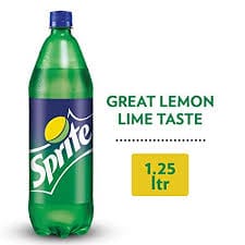 Sprite Beverage, Fridge Pack, 1.25L