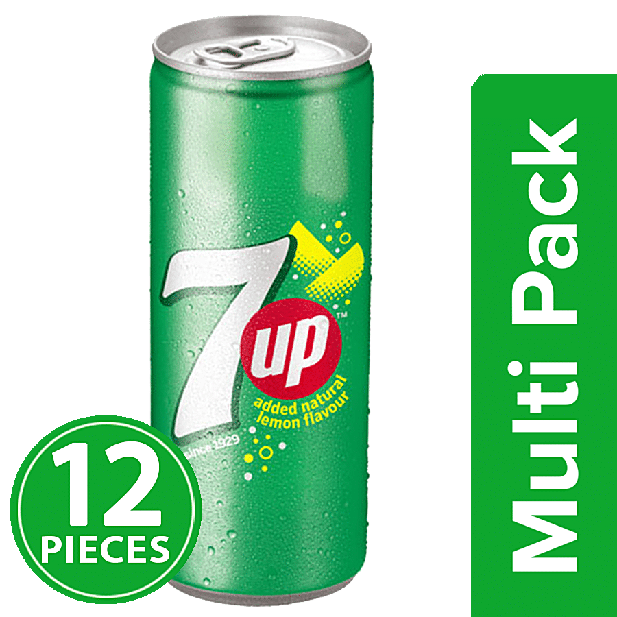7 Up Soft Drink, Lemon, 12X250 Ml Multipack