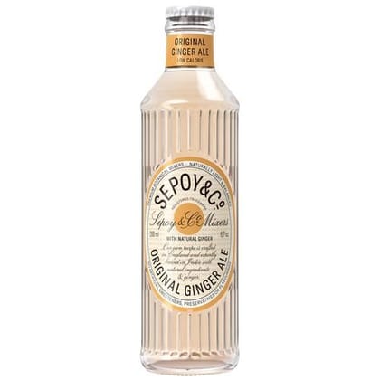 Sepoy & Co. Original Ginger Ale, Naturally Light, Botanical Mixer, 200 Ml