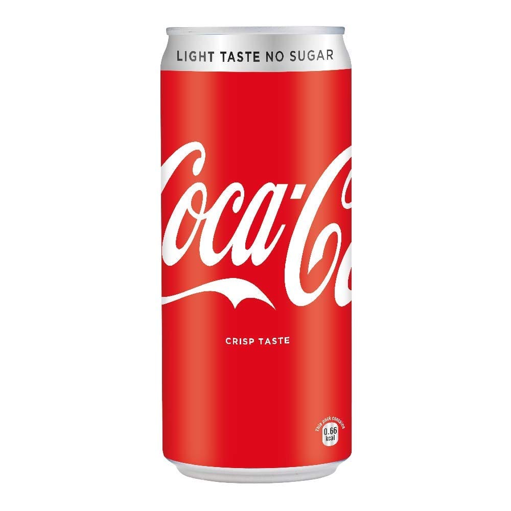 Coca-Cola Coca, Cola Soft Drink, Diet Coke, 330Ml Can, Vegetarian