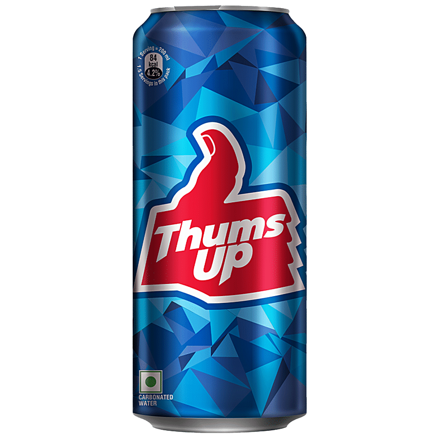 Thums Up Soft Drink, 300 Ml Can