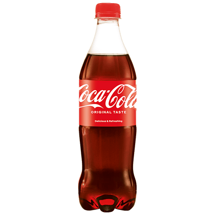Coca-Cola Original Taste Soft Drink, Refreshing, 600 Ml Pet Bottle
