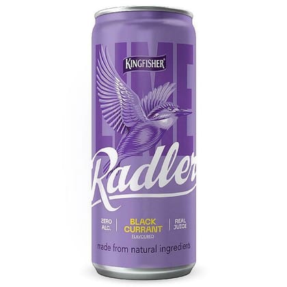 Kingfisher Radler Black Currant Can 300Ml