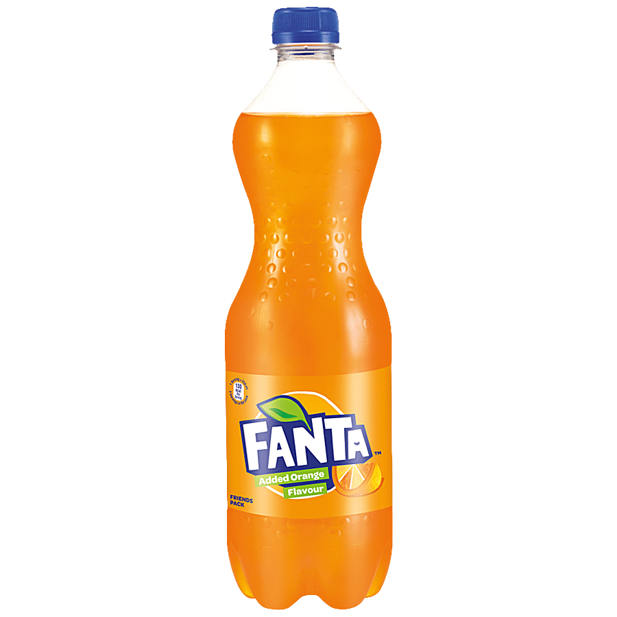 Fanta Soft Drink, Orange Flavoured, Refreshing, 750 Ml Pet Bottle