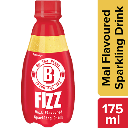 B Fizz Sparkling Drink, Malt Flavoured, 175 Ml Bottle