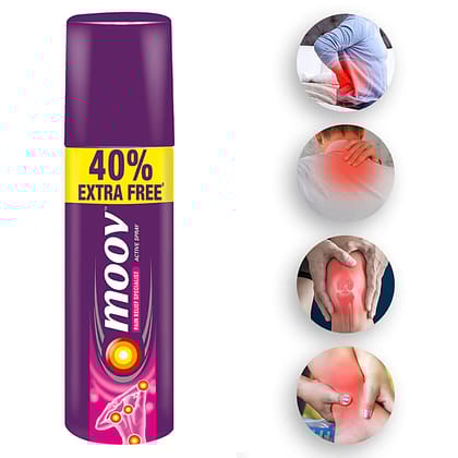 Moov Instant Pain Relief Spray, Useful For Back, Joint, Knee, Muscle Pain & Sports & Fitness Injuries, 50 G Can
