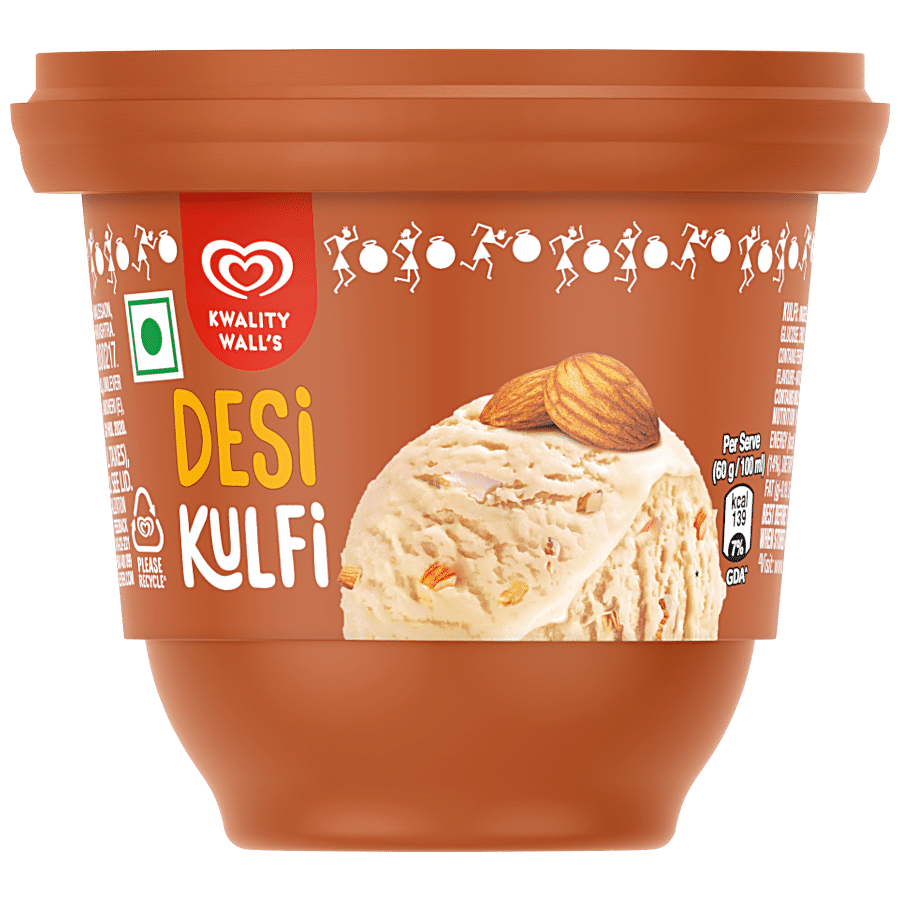 Kwality Walls Desi Kulfi, 100 Ml Cup