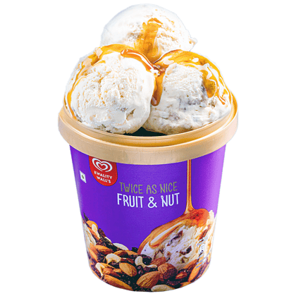 Kwality Walls Frozen Dessert, Fruit & Nut, 700 Ml