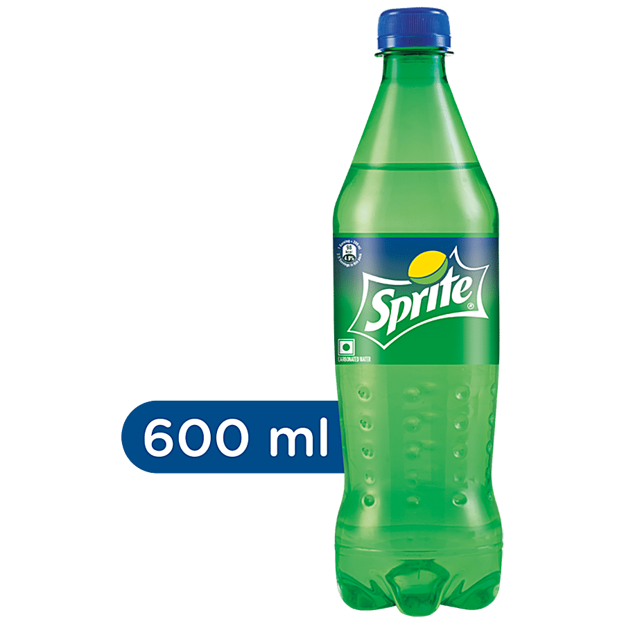 Sprite Soft Drink, 600 Ml Pet Bottle