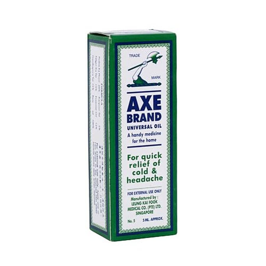 Axe Brand Universal Oil, For Quick Relief Of Cold & Headache, 5 Ml