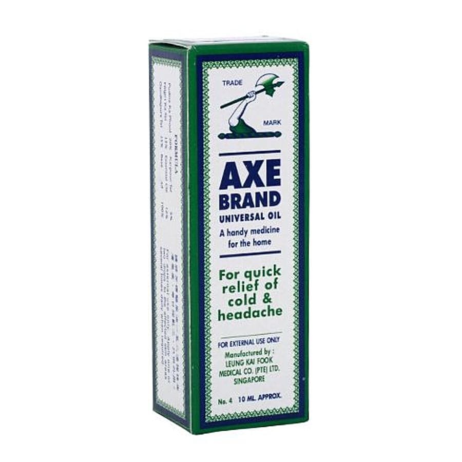 Axe Brand Universal Oil, For Quick Relief Of Cold & Headache, 10 Ml