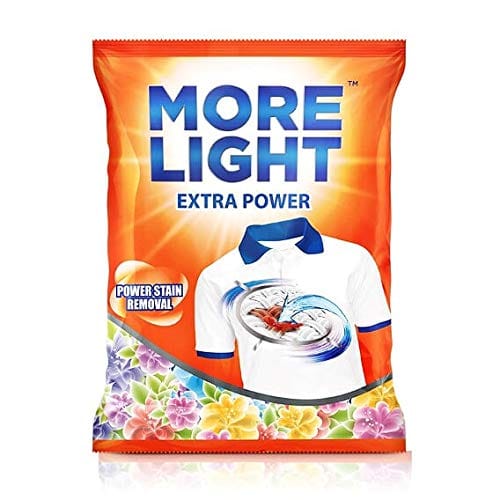 More Light Extra Power Detergent Powder, 4Kg